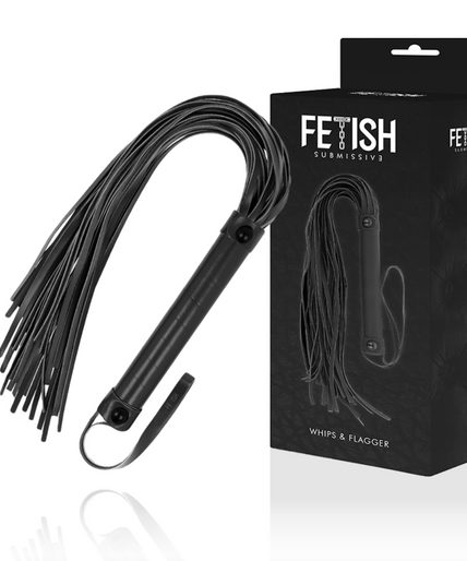 FETISH SUBMISSIVE - VEGAN LEATHER WHIP FETISH SUBMISSIVE - VEGAN LEATHER WHIP