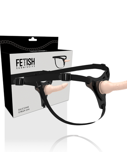 FETISH SUBMISSIVE HARNESS - FLESH REALISTIC SILICONE 16 CM FETISH SUBMISSIVE HARNESS - FLESH REALISTIC SILICONE 16 CM