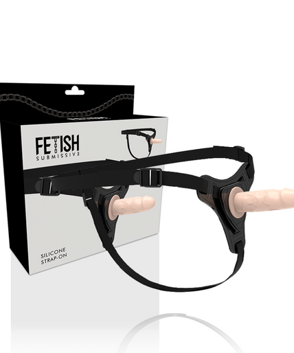 FETISH SUBMISSIVE HARNESS - FLESH REALISTIC SILICONE 12.5 CM FETISH SUBMISSIVE HARNESS - FLESH REALISTIC SILICONE 12.5 CM