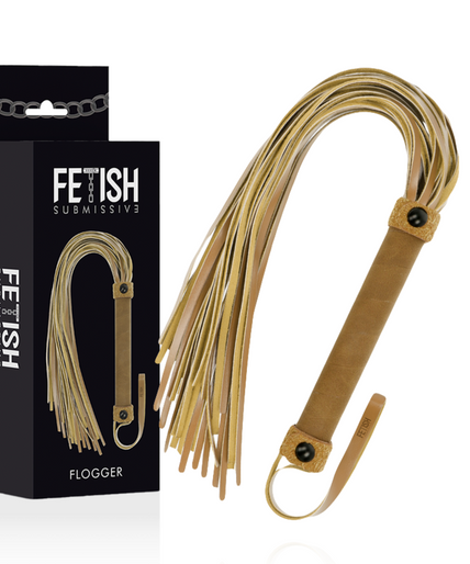 FETISH SUBMISSIVE ORIGEN - VEGAN LEATHER WHIP FETISH SUBMISSIVE ORIGEN - VEGAN LEATHER WHIP