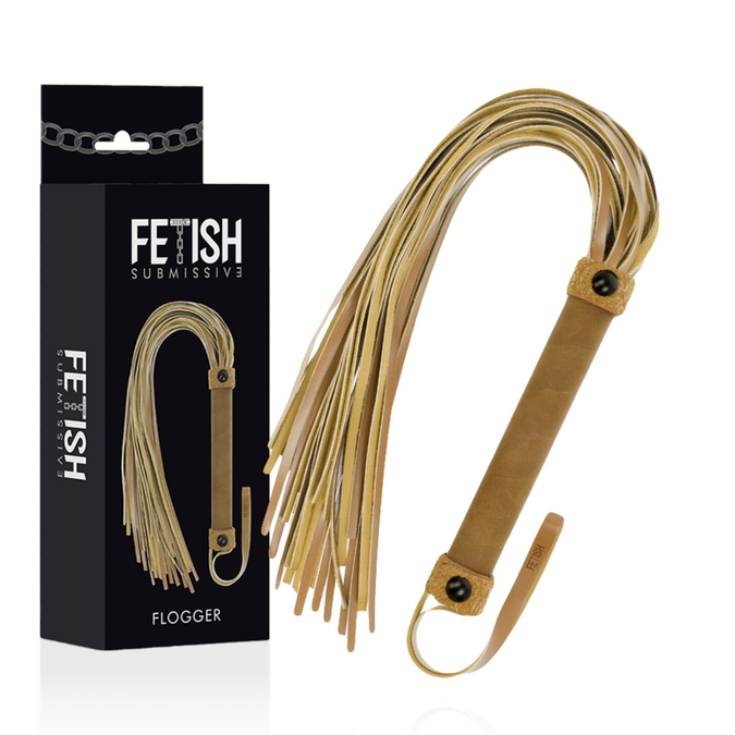 FETISH SUBMISSIVE ORIGEN - VEGAN LEREN ZWEEP