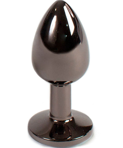 SECRETPLAY - GUNMETAL BUTT PLUG SMALL SIZE 7 CM SECRETPLAY - GUNMETAL BUTT PLUG SMALL SIZE 7 CM