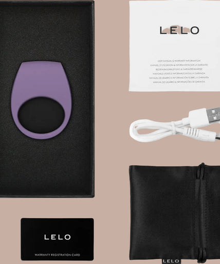 LELO – TOR 3 Vibrating Couples Ring – Violet LELO – TOR 3 Vibrating Couples Ring – Violet