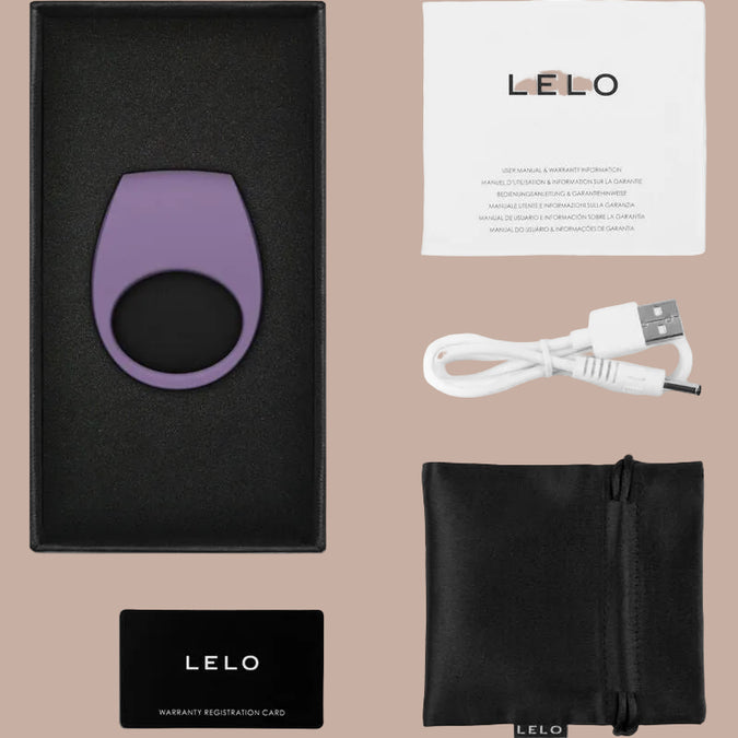 LELO – TOR 3 Vibrating Couples Ring – Violet