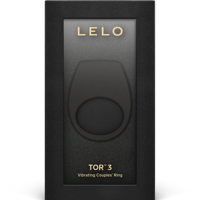 LELO – TOR 3 Vibrerende Penisring voor Koppels – Zwart