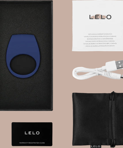 LELO – TOR 3 Vibrating Couples Ring – Blue LELO – TOR 3 Vibrating Couples Ring – Blue