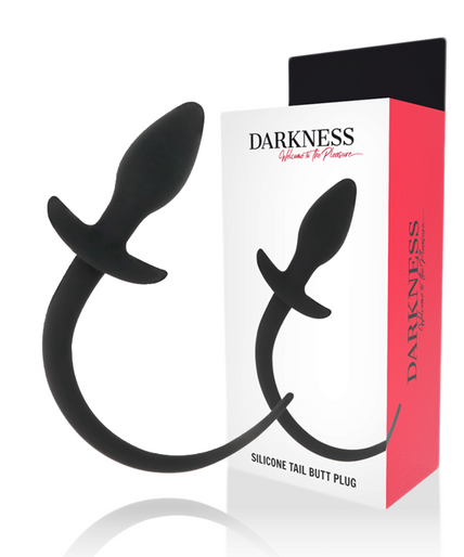 DARKNESS - ANAL PLUG 28 CM BLACK SILICONE DARKNESS - ANAL PLUG 28 CM BLACK SILICONE