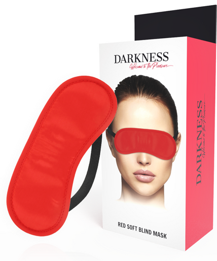 DARKNESS - STRAIGHT RED MASK DARKNESS - STRAIGHT RED MASK