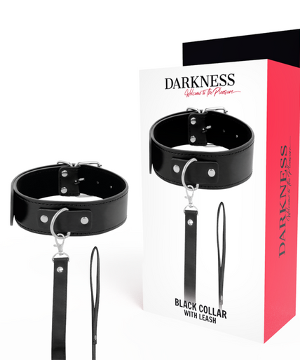 Darkness – Posture Necklace with Leather Chain Darkness – Posture Necklace with Leather Chain