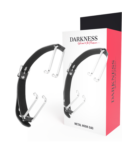 DARKNESS - GAG WITH BLACK HOOK DARKNESS - GAG WITH BLACK HOOK