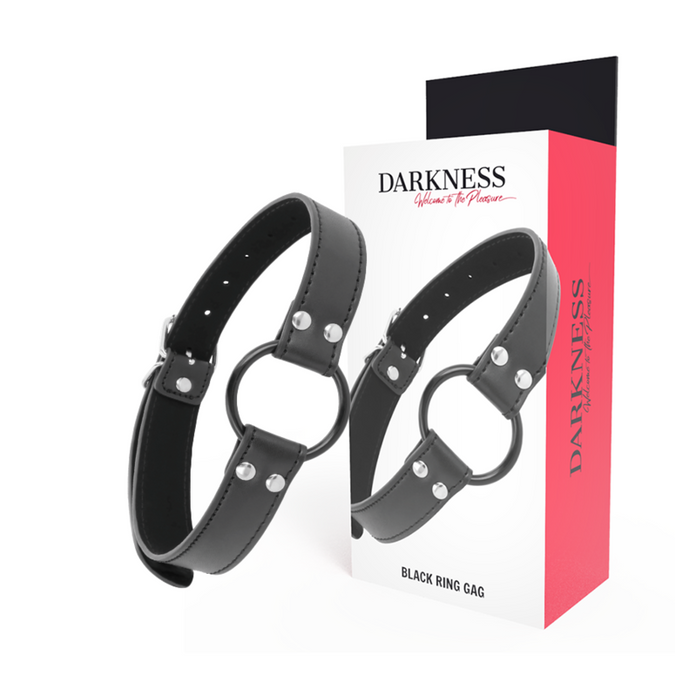 Darkness – Knebel mit Ringdurchmesser 3,6 cm