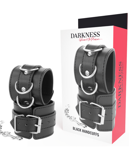 DARKNESS - BLACK HANDCUFFS DARKNESS - BLACK HANDCUFFS