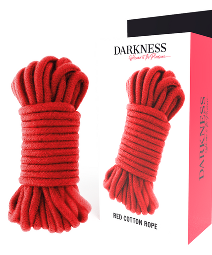 DARKNESS - JAPANESE ROPE 10 M RED DARKNESS - JAPANESE ROPE 10 M RED