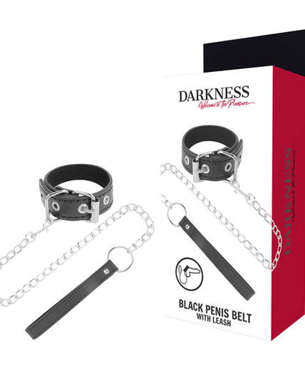 Darkness – Penis Ring with Strap Darkness – Penis Ring with Strap