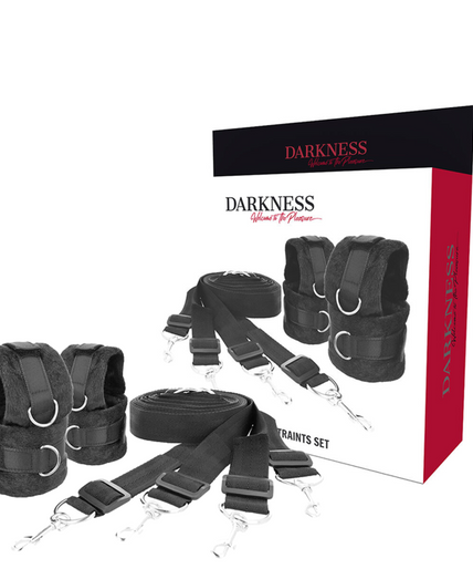 DARKNESS - BED TIES SET DARKNESS - BED TIES SET