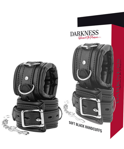 DARKNESS - PADDED BDSM HANDCUFFS DARKNESS - PADDED BDSM HANDCUFFS