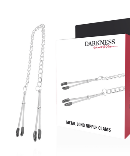 DARKNESS - ADJUSTABLE METAL NIPPLE Clamps DARKNESS - ADJUSTABLE METAL NIPPLE Clamps
