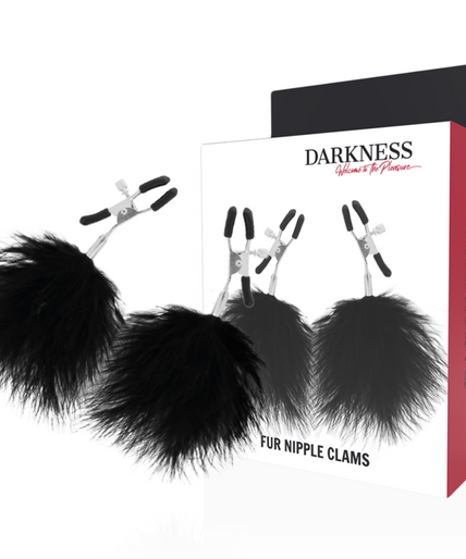 DARKNESS - POM-POM NIPPLE Clamps 2 DARKNESS - POM-POM NIPPLE Clamps 2