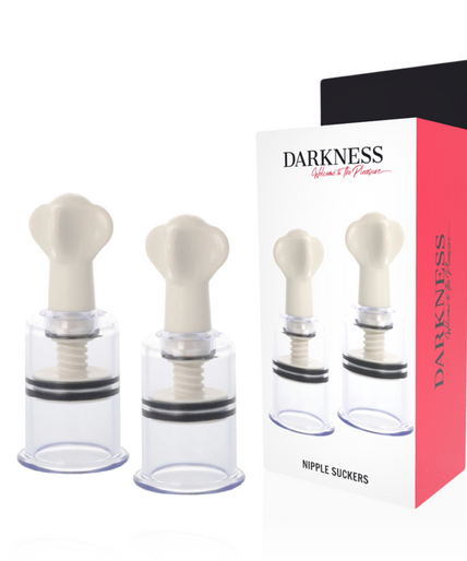 DARKNESS - TRANSPARENT NIPPLE SUCKER 5CM DIAMETER DARKNESS - TRANSPARENT NIPPLE SUCKER 5CM DIAMETER