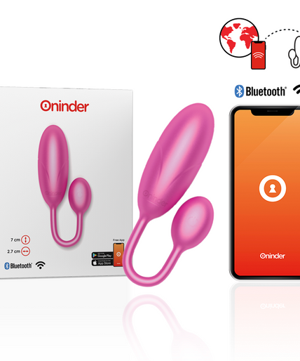ONINDER - DENVER VIBRATING EGG PINK 7 X 2.7 CM FREE APP ONINDER - DENVER VIBRATING EGG PINK 7 X 2.7 CM FREE APP