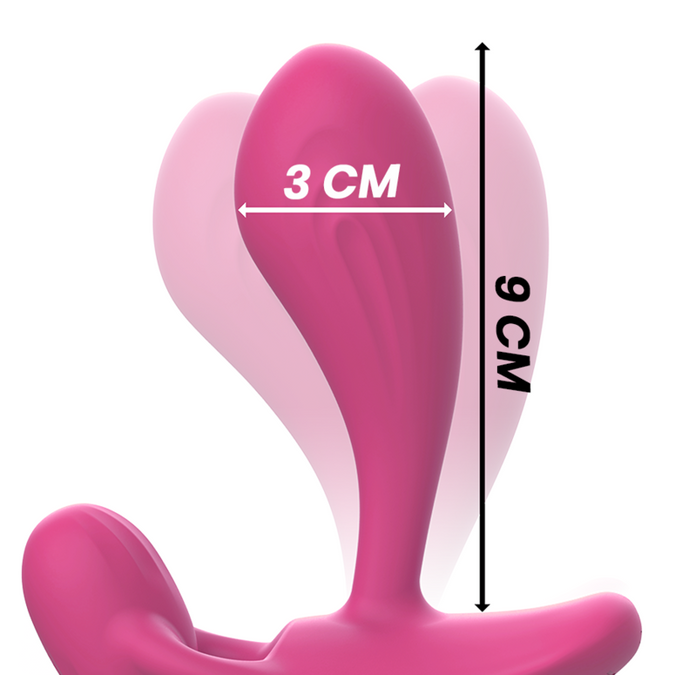 Intense – Shelly Plug Anaal Afstandsbediening Roze