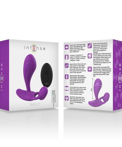 Intense – Shelly Analplug Fernbedienung Lila Intense – Shelly Analplug Fernbedienung Lila