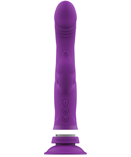 INTENSE - CASANOVA RABBIT SILICONE VIBRATOR TRIPLE MOTOR PURPLE INTENSE - CASANOVA RABBIT SILICONE VIBRATOR TRIPLE MOTOR PURPLE