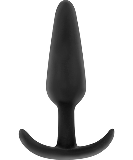 Black&silver – Hansel siliconen anaalplug met klein handvat Black&silver – Hansel siliconen anaalplug met klein handvat