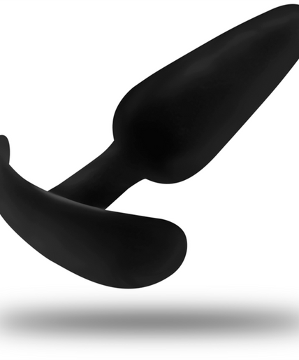 Black&silver – Hansel Silicone Anal Plug with Small Handle Black&silver – Hansel Silicone Anal Plug with Small Handle