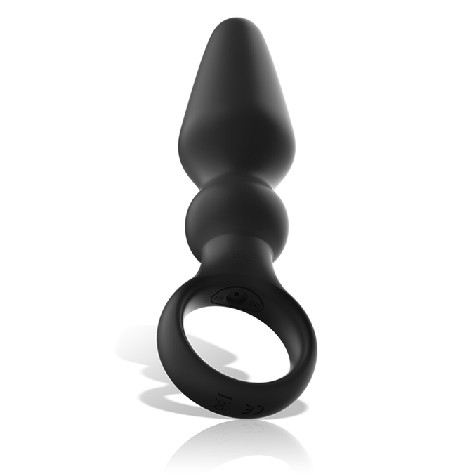 ZWART&ZILVER - OZZY KRACHTIGE SILICONEN ANALE PLUG