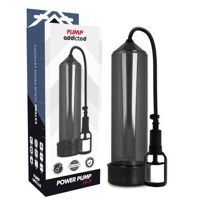 PUMP ADDICTED - RX7 ZWART
