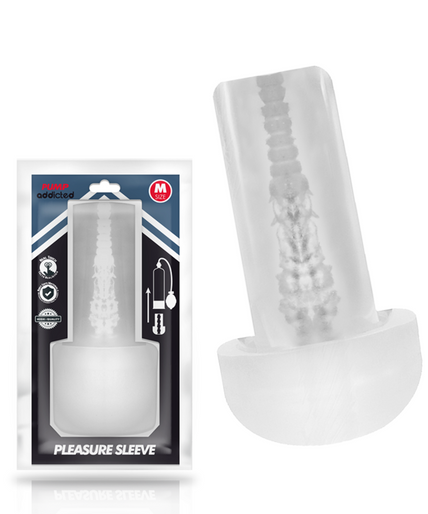 PUMP ADDICTED - PLEASURE SLEEVE MASTURBATOR MAAT M PUMP ADDICTED - PLEASURE SLEEVE MASTURBATOR MAAT M