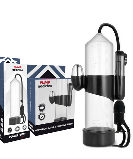PUMP ADDICTED - RX5 TRANSPARANTE VIBRATOR PUMP ADDICTED - RX5 TRANSPARANTE VIBRATOR