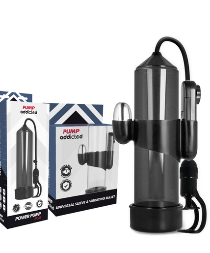 PUMP ADDICTED - RX5 ZWARTE VIBRATOR PUMP ADDICTED - RX5 ZWARTE VIBRATOR