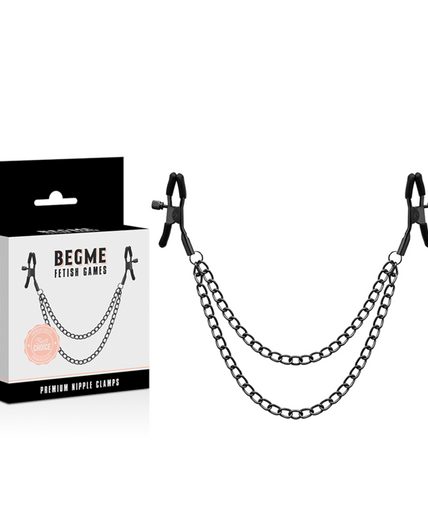BEGME - RED EDITION NIPPLE CLIPS WITH CHAIN BEGME - RED EDITION NIPPLE CLIPS WITH CHAIN