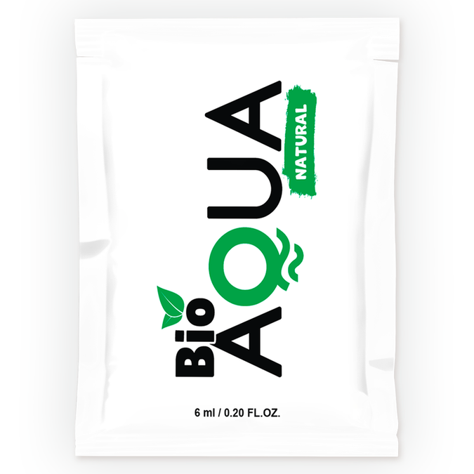 BIOAQUA - GLIJMIDDEL OP WATERBASIS NATUURLIJKE INGREDIËNTEN 6 ML