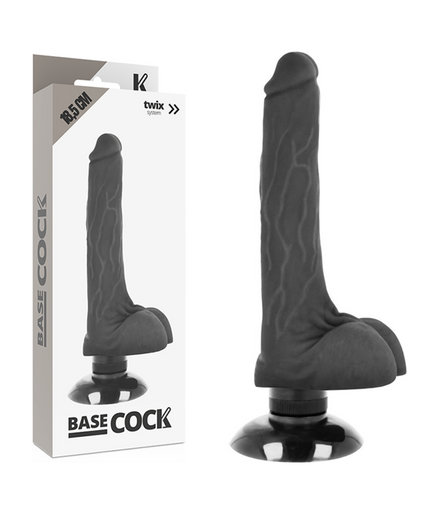 Basecock – Realistic Vibrator 2 – 1 Black 18.5 Cm – O – 4 Cm Basecock – Realistic Vibrator 2 – 1 Black 18.5 Cm – O – 4 Cm