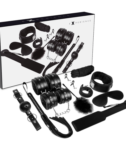 EXPERIENCE - BDSM FETISH KIT BLACK SERIES EXPERIENCE - BDSM FETISH KIT BLACK SERIES