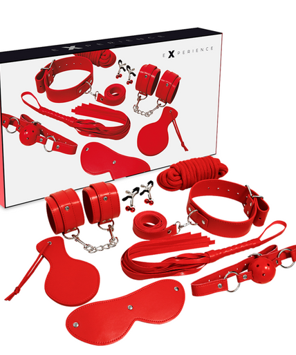 EXPERIENCE - BDSM FETISH KIT RED SERIES EXPERIENCE - BDSM FETISH KIT RED SERIES