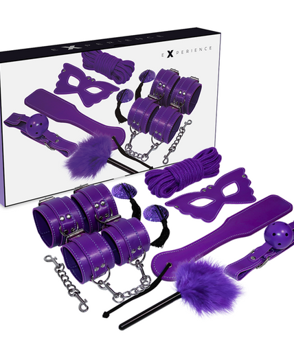 EXPERIENCE - BDSM FETISH KIT PURPLE SERIES EXPERIENCE - BDSM FETISH KIT PURPLE SERIES