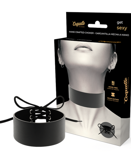 COQUETTE CHIC DESIRE - VEGAN LEATHER CHOKER COQUETTE CHIC DESIRE - VEGAN LEATHER CHOKER