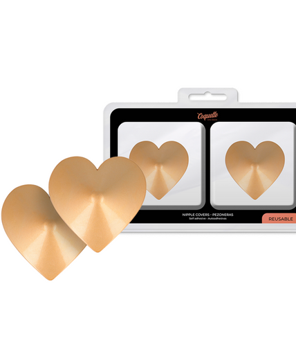 COQUETTE CHIC DESIRE - NIPPLE COVERS GOUDEN HARTEN COQUETTE CHIC DESIRE - NIPPLE COVERS GOUDEN HARTEN
