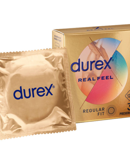 DUREX - REAL FEEL CONDOMS 3 STUKS DUREX - REAL FEEL CONDOMS 3 STUKS