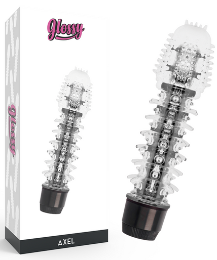 GLOSSY - AXEL BLACK VIBRATOR GLOSSY - AXEL BLACK VIBRATOR