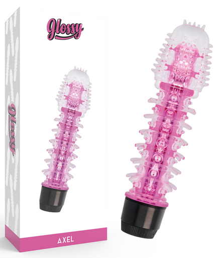 GLOSSY - AXEL VIBRATOR PINK GLOSSY - AXEL VIBRATOR PINK