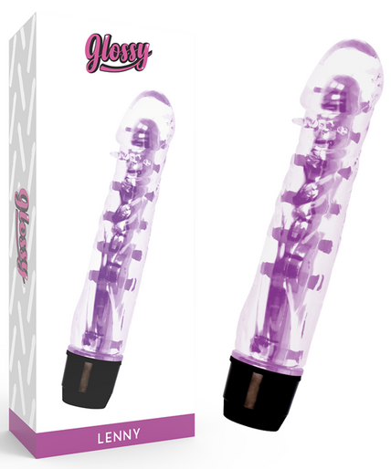 GLOSSY - LENNY VIBRATOR PURPLE GLOSSY - LENNY VIBRATOR PURPLE