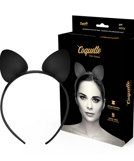 COQUETTE CHIC DESIRE - HEADBAND WITH CAT EARS COQUETTE CHIC DESIRE - HEADBAND WITH CAT EARS