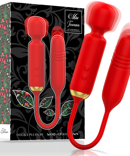 MIA - TOSCANA DOUBLE PLEASURE WAND + UP AND DOWN MIA - TOSCANA DOUBLE PLEASURE WAND + UP AND DOWN