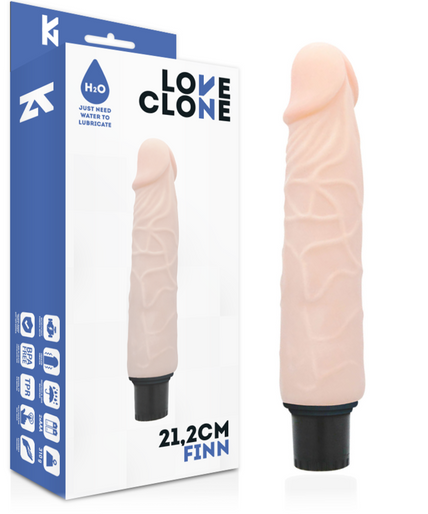 LOVECLONE - FINN SELF LUBRICATION VIBRATOR 21.2 CM -O- 3.8 CM LOVECLONE - FINN SELF LUBRICATION VIBRATOR 21.2 CM -O- 3.8 CM