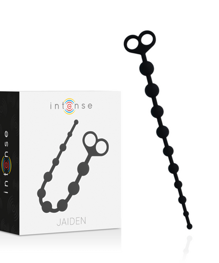 Intense – Jaiden Anale Kralen Zwart Intense – Jaiden Anale Kralen Zwart